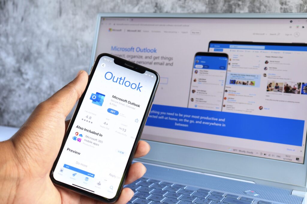 Afkicken van e-mail & smartphone